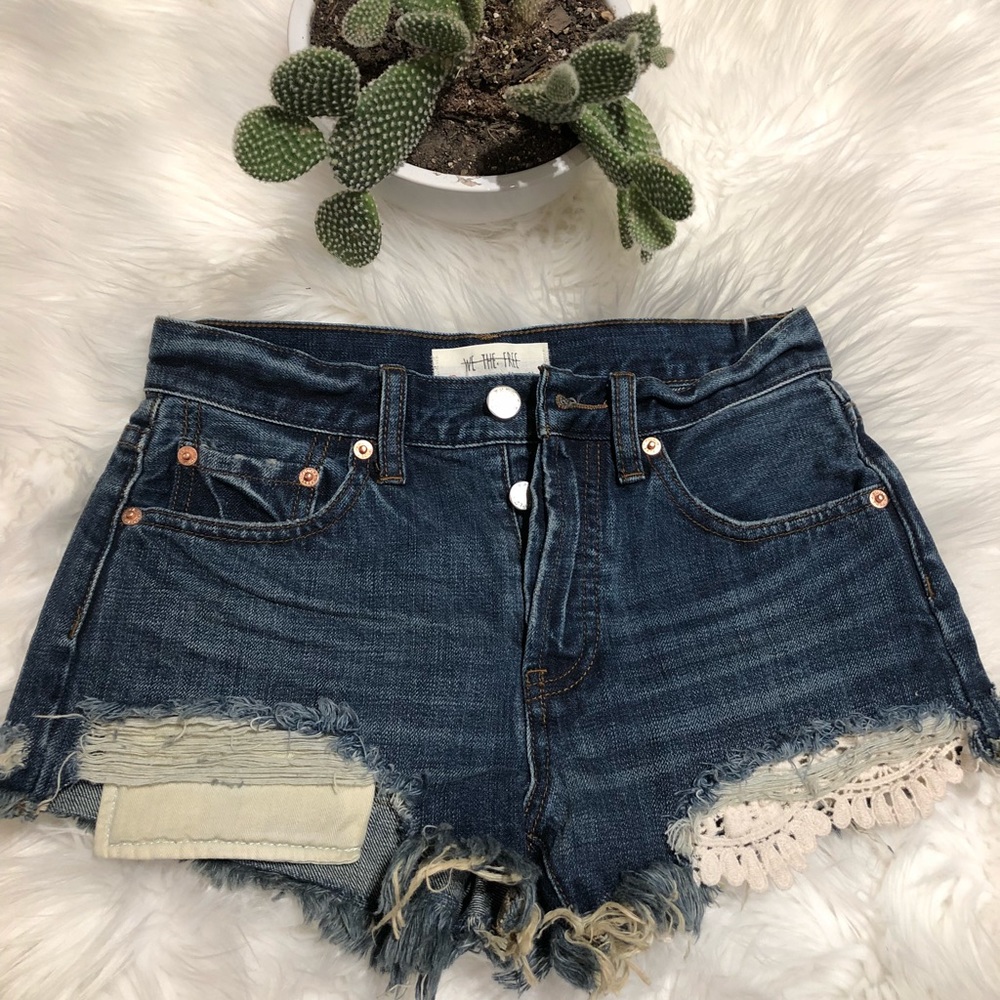 *NEW* We The People Distressed shorts